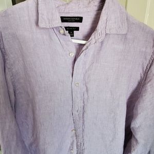 Banana Republic 100% Linen shirt
